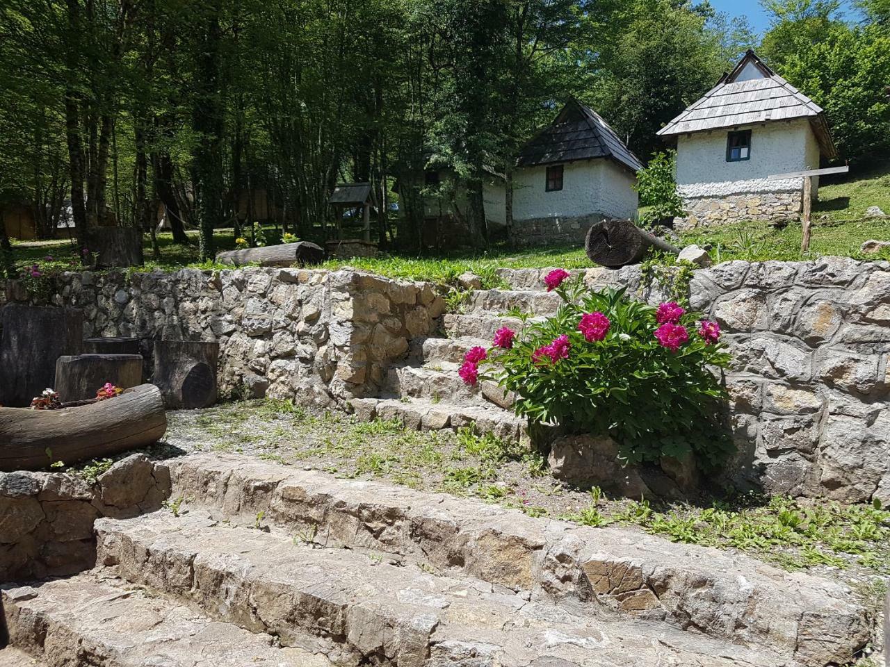 Camp Divlja Rijeka Otel Hum Dış mekan fotoğraf
